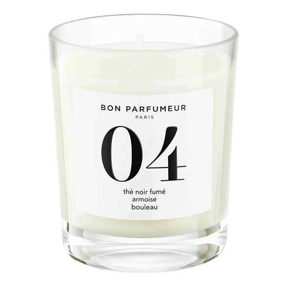 Candle 04 - Black tea, Mugwort, Birch - Kerze, BON PARFUMEUR